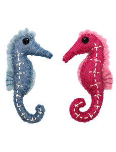 Papoose Toys Sea Horses/2pc