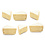 Papoose Toys Camembert Wedges/6pc