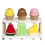 IJskraam met 6 ijsjes