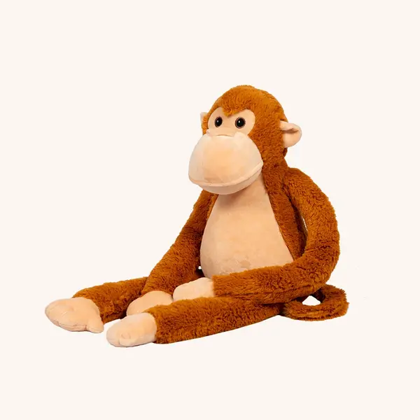 Verzwaarde pluchen Aap 1,8kg