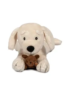  Pluchen hond met Puppies