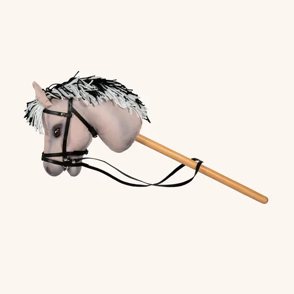 Stokpaard Luna zandkleurig