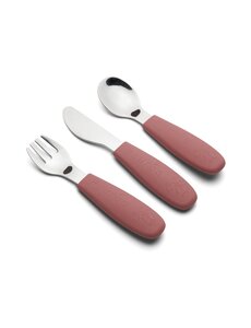 Nuuroo Jana cutlery set 3 pack-mahogany
