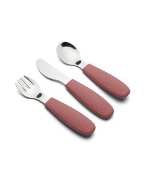 Nuuroo Jana cutlery set 3 pack-mahogany