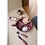 Nuuroo Jana cutlery set 3 pack-mahogany