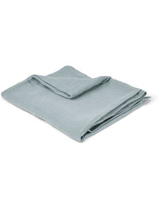 Nuuroo Minnie muslin swaddle Dusty blue