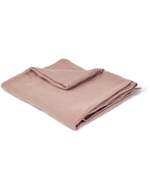 Nuuroo Minnie muslin swaddle Rose dust