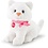 Witte kat 8cm (12 stuks)