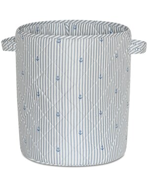 Nuuroo Moe gewatteerde opbergmand-groot- stripe-anchor