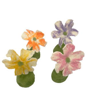Lumino Play Vaas met bloemen/4 stuks