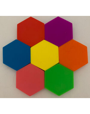 Lumino Play Siliconen Hexagonset/7-delig