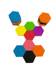 Lumino Play Siliconen Hexagonset/16-delig