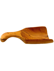 Papoose Toys Teakhouten bonenschepje/4 stuks