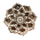 Papoose Toys Mandala bord-bloemen klein
