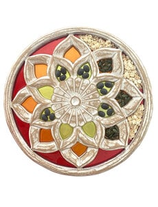 Papoose Toys Mandala bord-bloemen groot