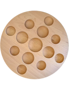 Papoose Toys Klein mandala-gatenbord