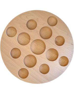 Papoose Toys Klein mandala-gatenbord