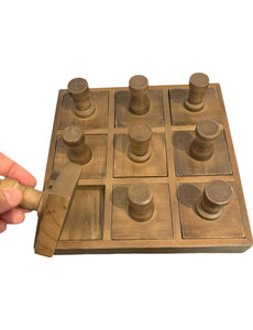 Papoose Toys Vierkante stempelset/10 stuks