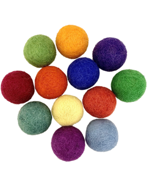 Papoose Toys Goethe-ballen 3,5 cm/12 stuks