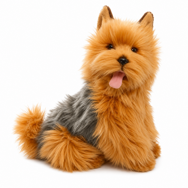 Pluche Zittende Yorkshire Terrier 37 cm