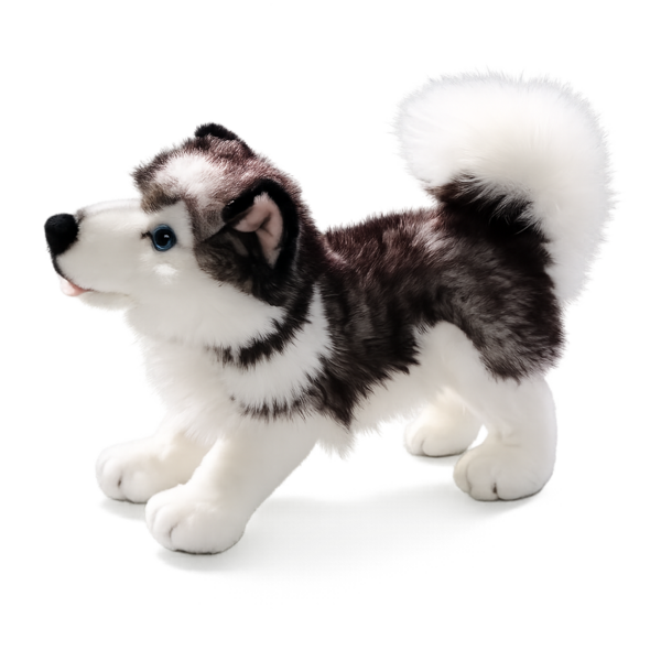 Staande Husky 25 cm