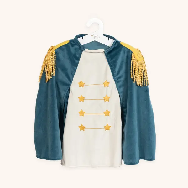 VINTAGE CIRCUS RINGMEESTER CAPE, BLAUW