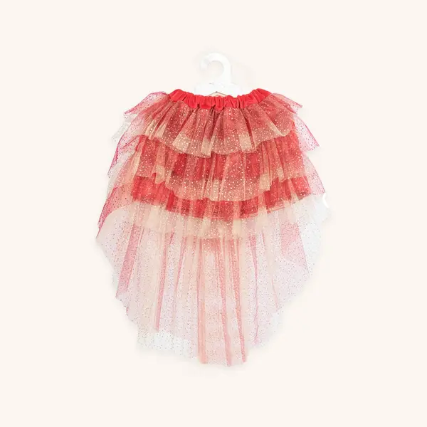 Vintage Circus Tule Rok Met Sleep Bordeaux (pre-order)