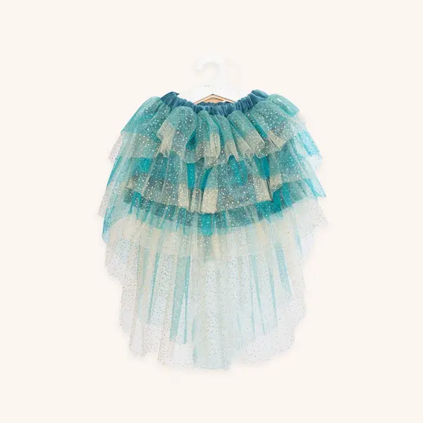 VINTAGE CIRCUSROK MET SLEEP< BLAUW