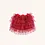 VINTAGE CIRCUS TULLE ROK, BORDEAUX