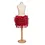 VINTAGE CIRCUS TULLE ROK, BORDEAUX