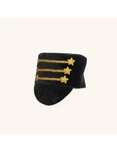  VINTAGE CIRCUS RINGMEESTER HOED, ZWART