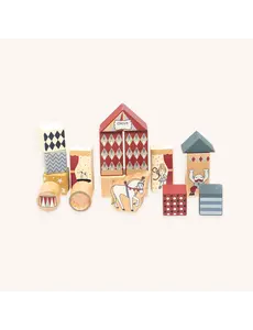  VINTAGE CIRCUS HOUTEN BLOKKEN