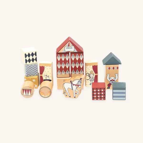 VINTAGE CIRCUS HOUTEN BLOKKEN