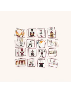  Vintage Circus Memory Spel (Pre-order)