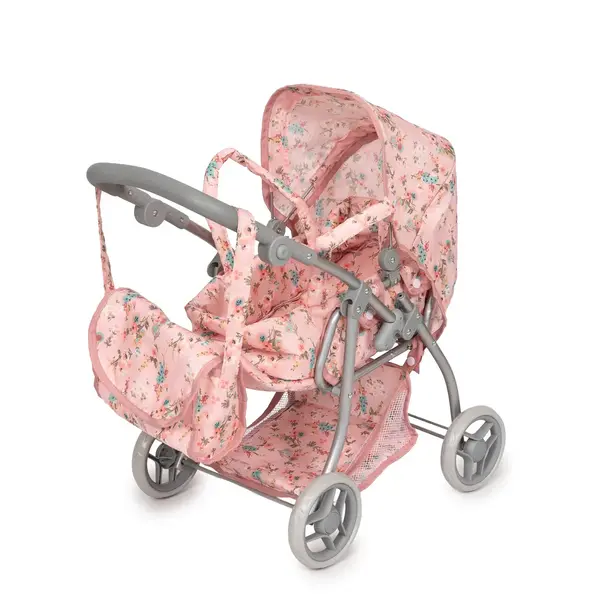 Poppenwagen Bloemen