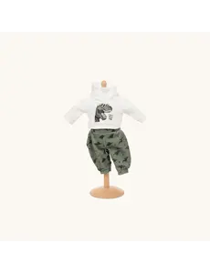 Set van hoodie en broek (35 cm)