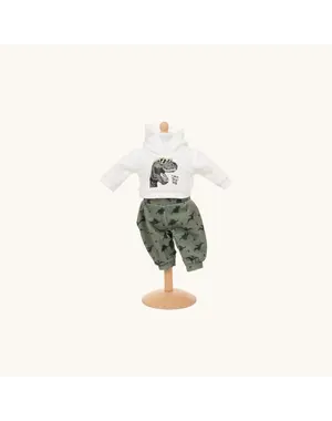  Set van hoodie en broek (35 cm)