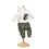 Set van hoodie en broek (35 cm)