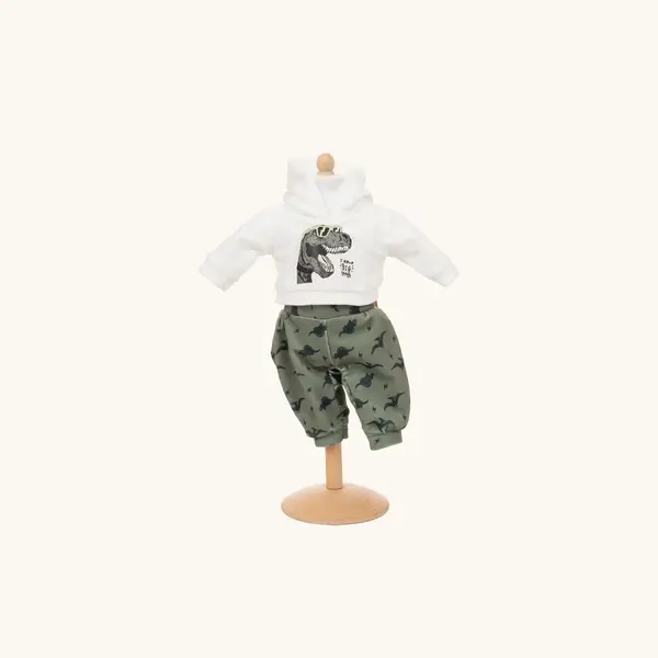 Set van hoodie en broek (45 cm)