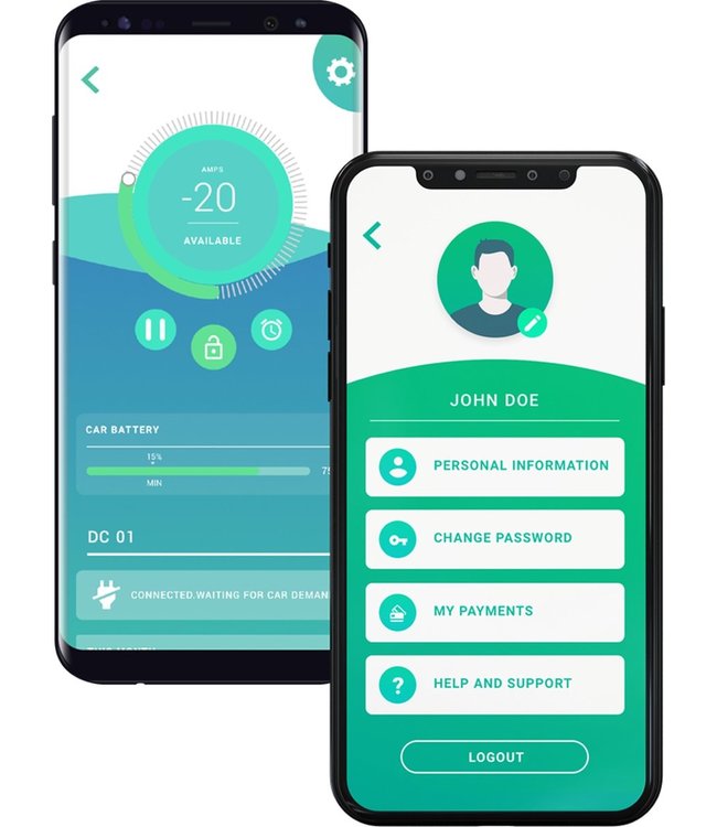 Wallbox Pulsar Plus 7,4/22kW laadpaal
