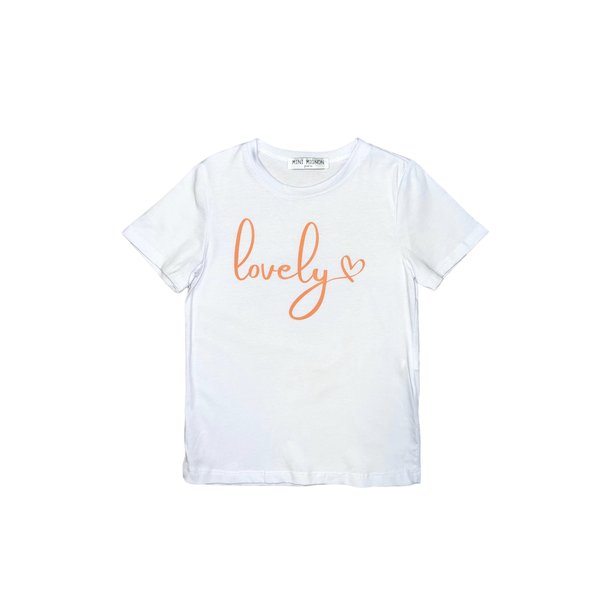 Lovely Shirt - White/Orange