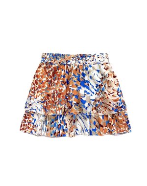  Levine Skirt - Blue/Orange