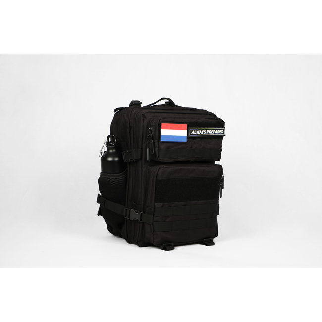 Always Prepared 2.0 Black Backpack 25L