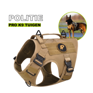 Always Prepared © Pro K9 Dog Harness Khaki