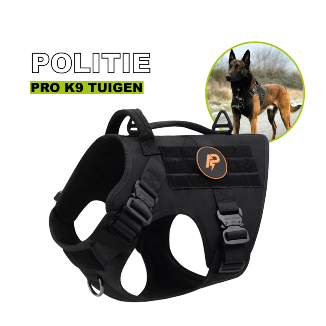 Always Prepared © Pro K9 Dog Harness Black