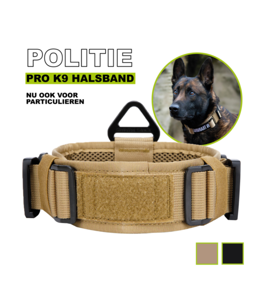 Always Prepared © Pro K9 Halsband Khaki