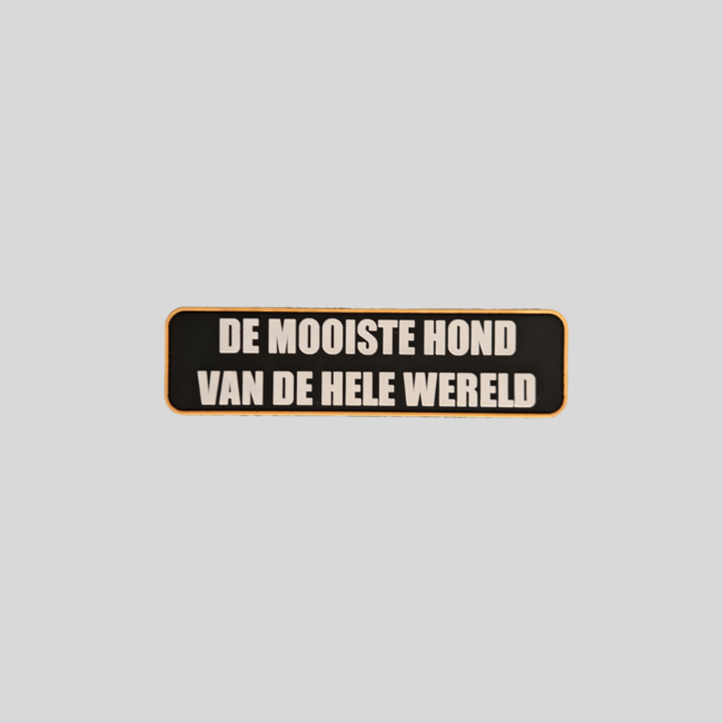 De mooiste hond groot