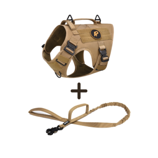 Combi-Deal Pro Tuig + Riem Khaki