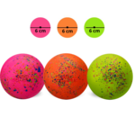 Play Ball - Durable Natural Rubber Dog Ball - (2-pack) Bounces & Floats - Ideal for Fetch - Promotes Dental Health