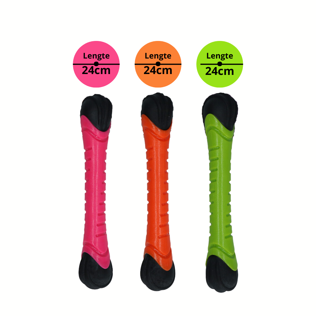 Fetch Blaster - Durable Dog Throw Stick - Bounces & Floats - Perfect for Fetch